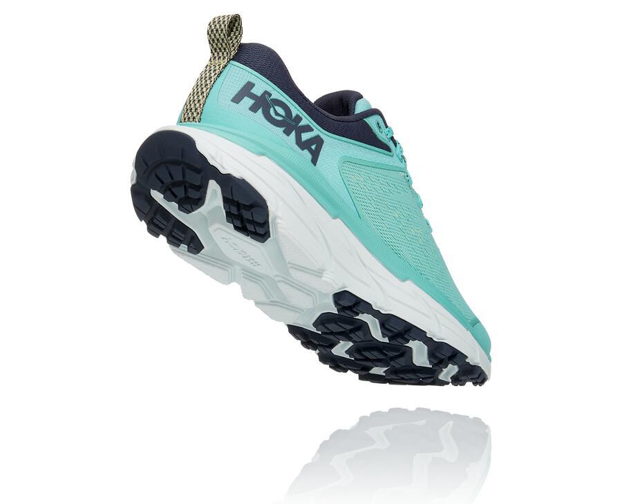 Chaussure Trail Hoka One One Challenger Atr 6 Femme - Bleu/Blanche - ESM-730452